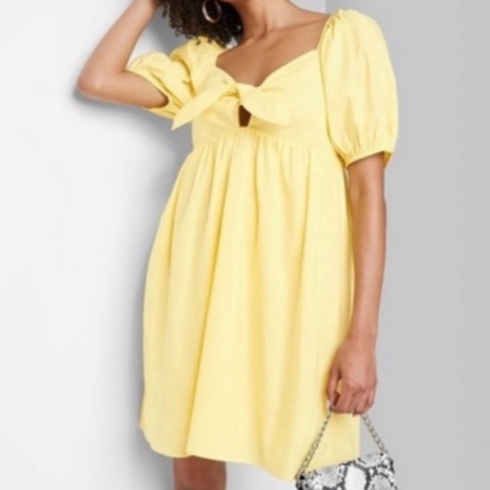 Puff Sleeve Dress